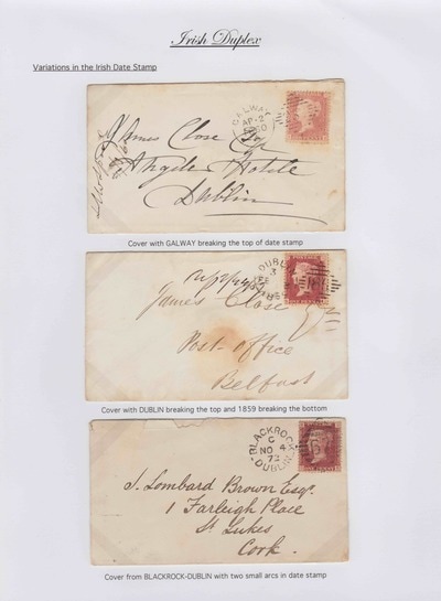 G.B. Victorian Period Postmarks